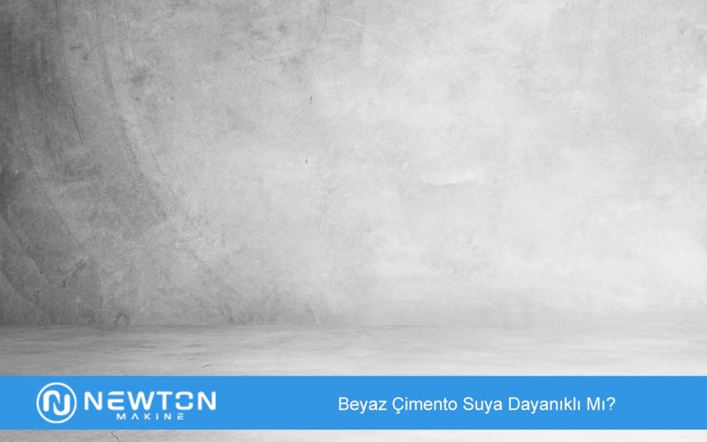 Beyaz Çimento Suya Dayanıklı Mı