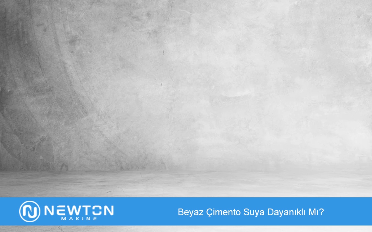 Beyaz Çimento Suya Dayanıklı Mı