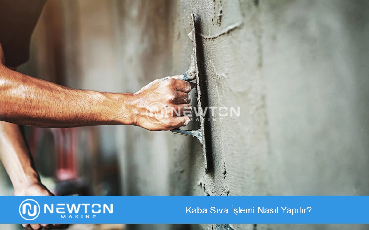 Kaba Sıva İşlemi Nasıl Yapılır