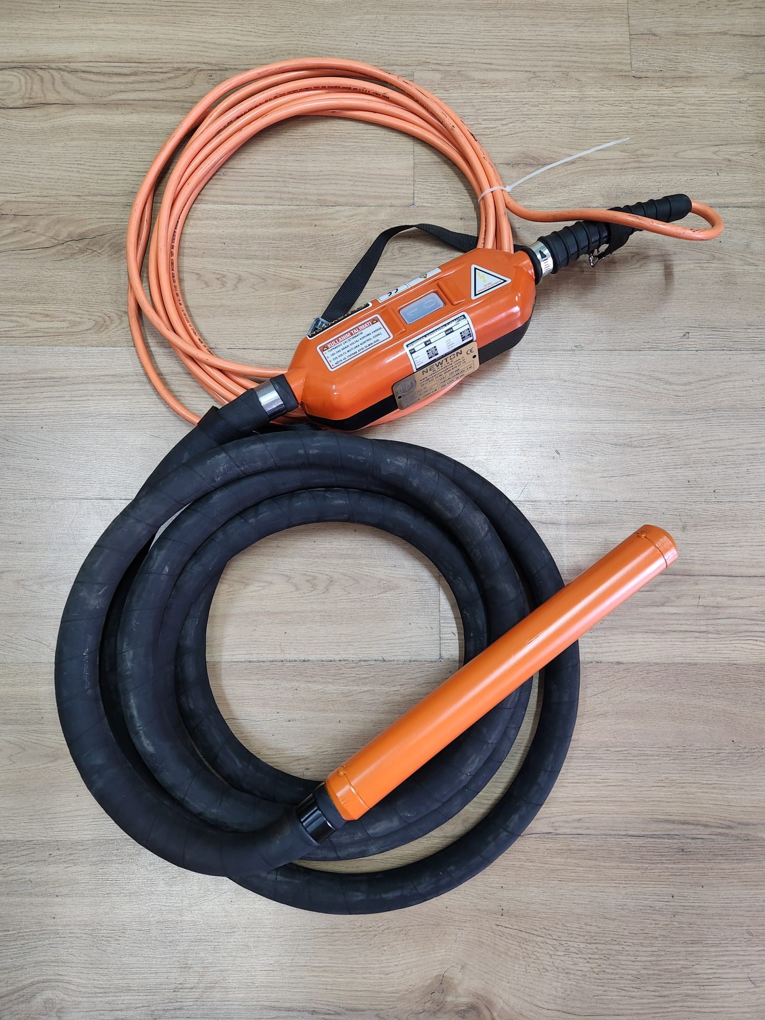 beton vibratörü 65mm